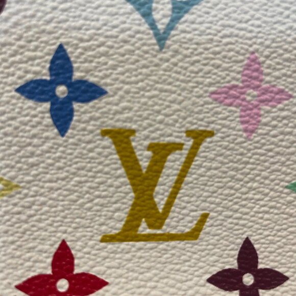 Multi-colored Louis Vuitton Pochette - Like New - Picture 7 of 14